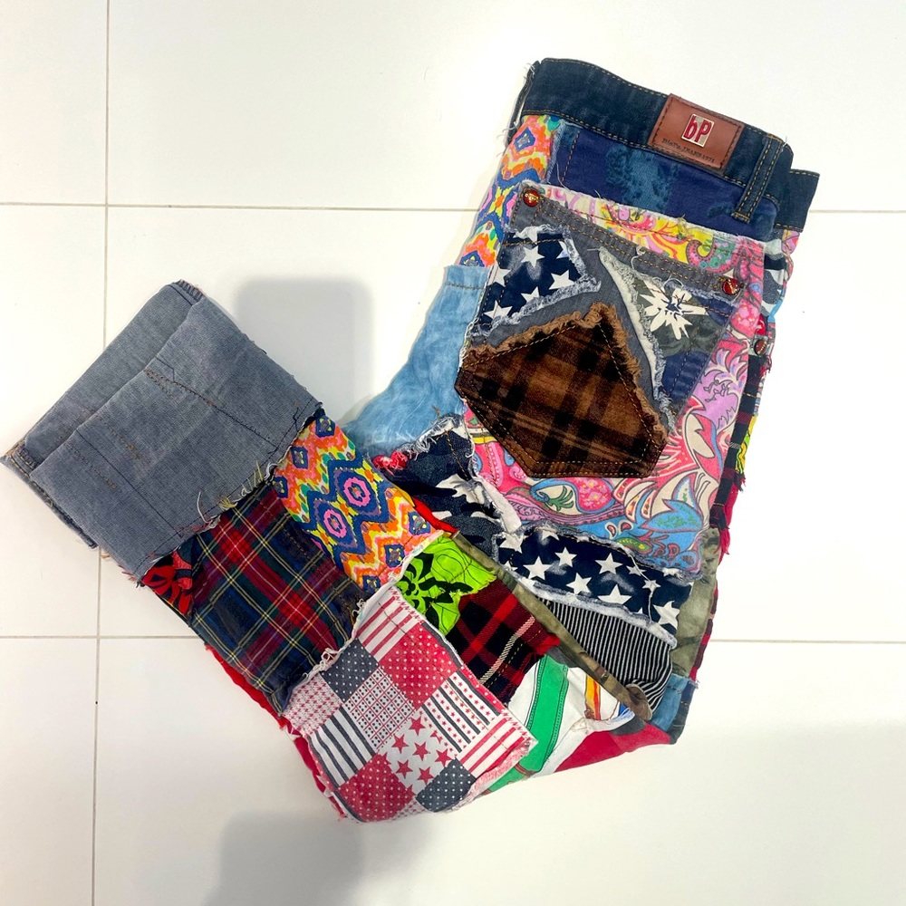 COPY - VINATGE Biepa Jeans Patchwork 1971